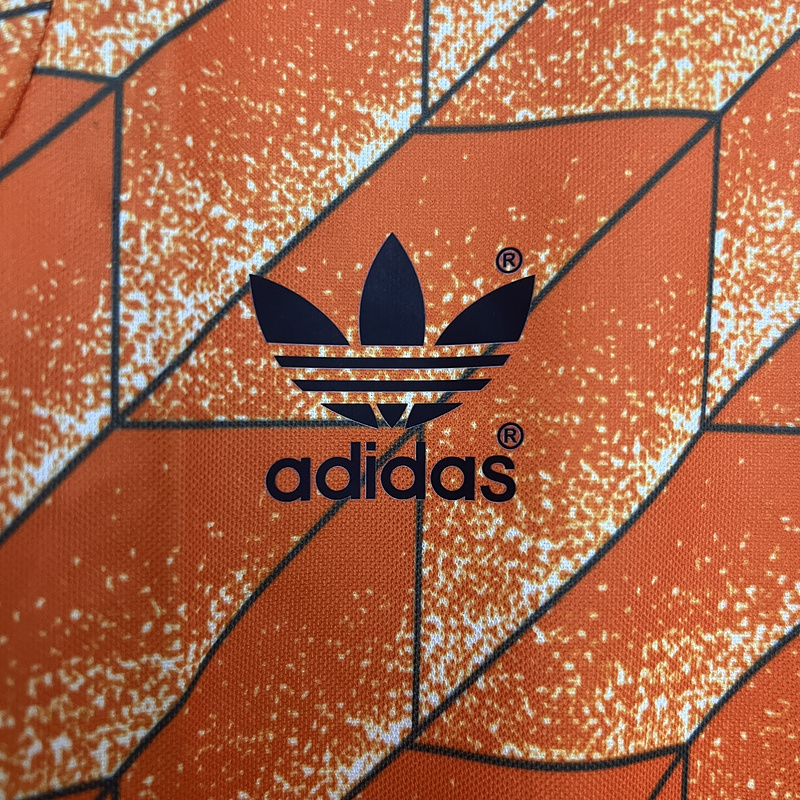 Retro kids 1988 KIDS Netherlands Home Football jersey retro