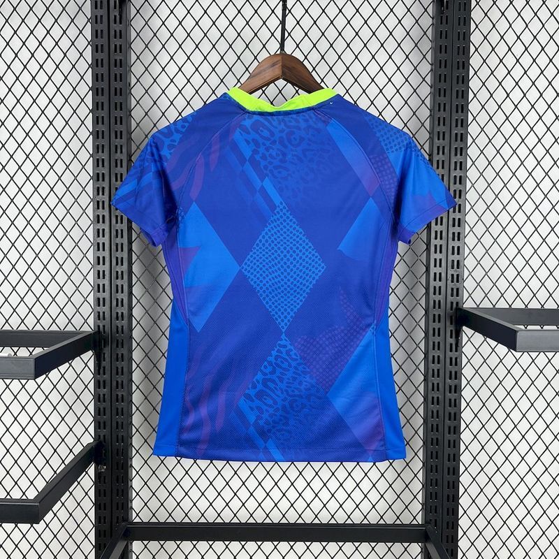 Women's 2025-26 Brazil Away Football jersey