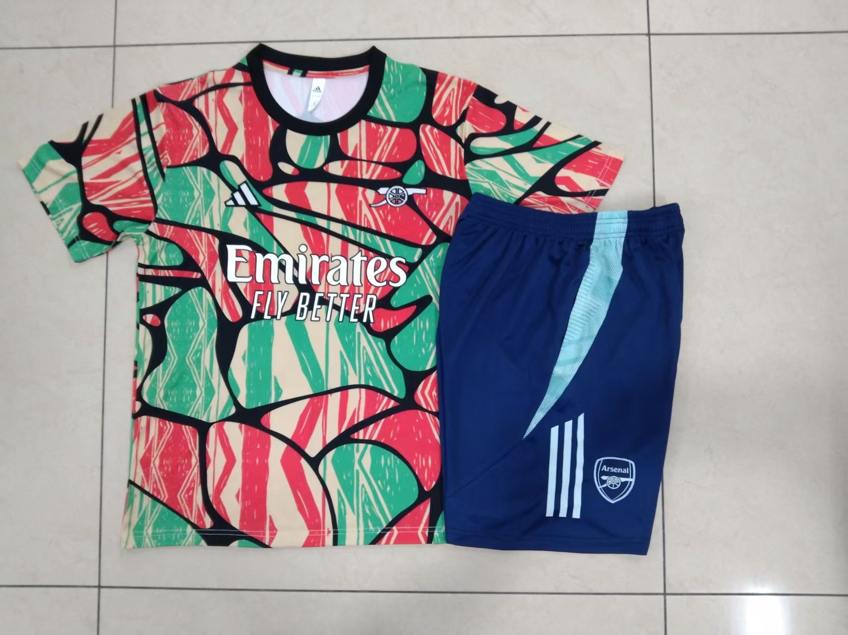 2024-25 Arsenal short-sleeved training clothes