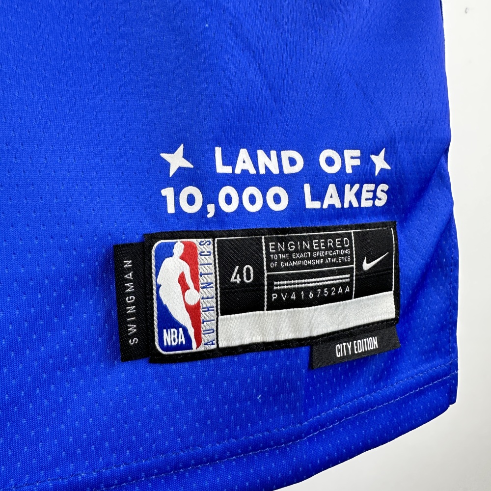 2024 NBA Minnesota Timberwolves 32 Towns Basketball Jersey