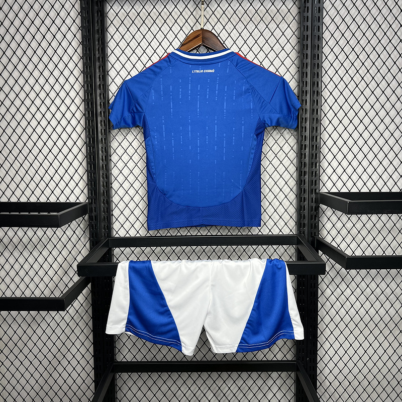 2024-25 Italy Home kids Football jersey