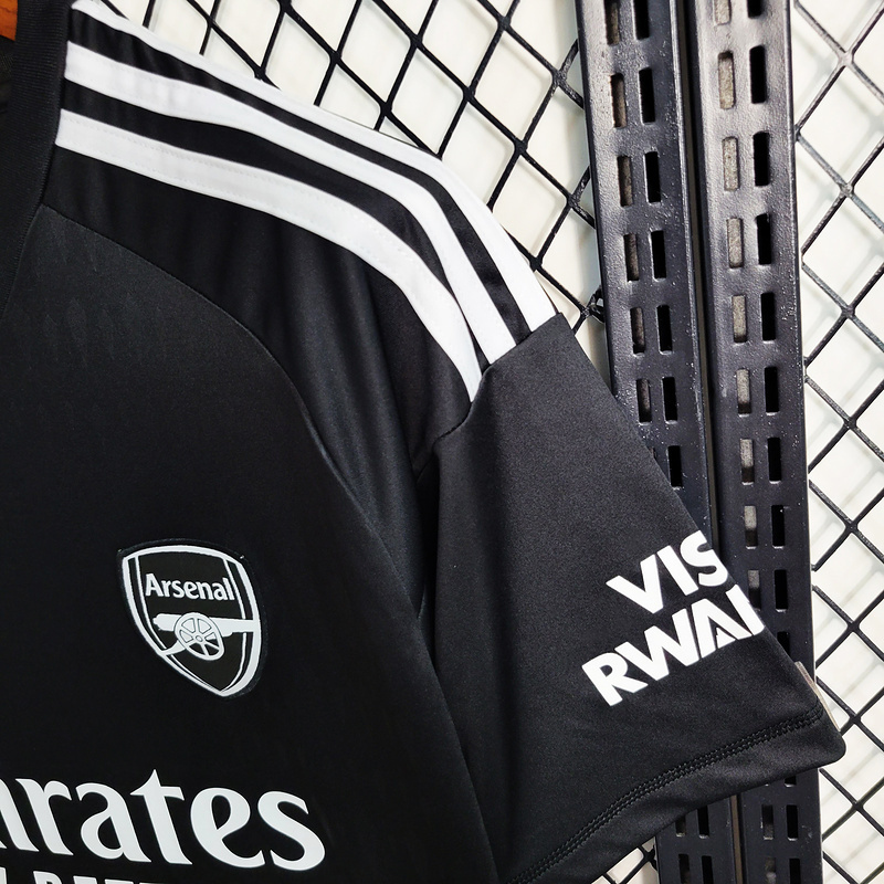 2023-24 Arsenal Black Goalkeeper Football jersey