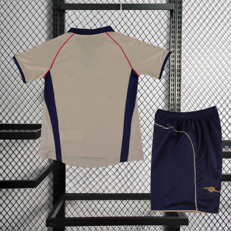Retro KIDS 2001-02 KIDS Arsenal away Football jersey retro