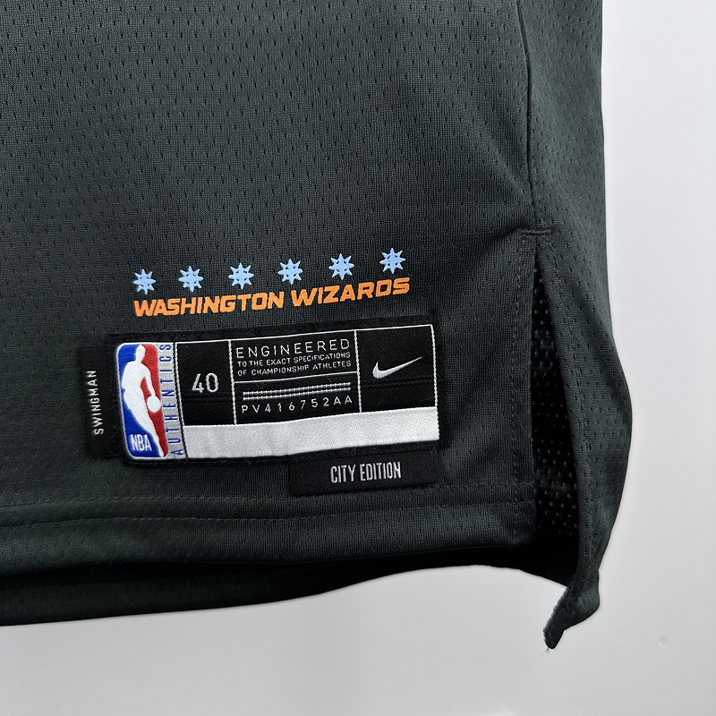 2024 NBA Washington Wizards 13 POOLE Basketball Jersey