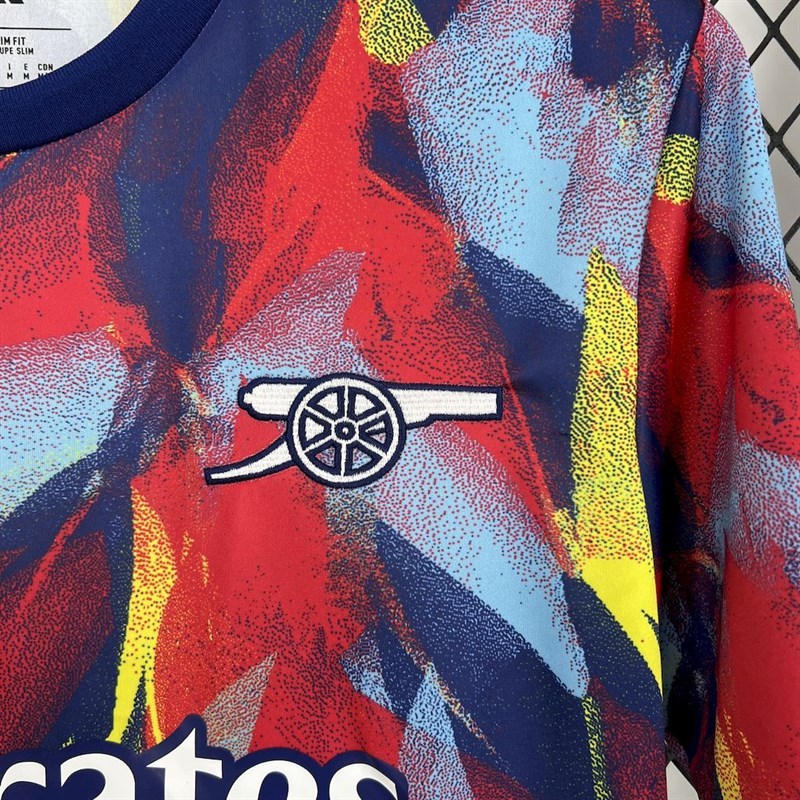 2025-26 Arsenal season colour pre-match training Football jersey