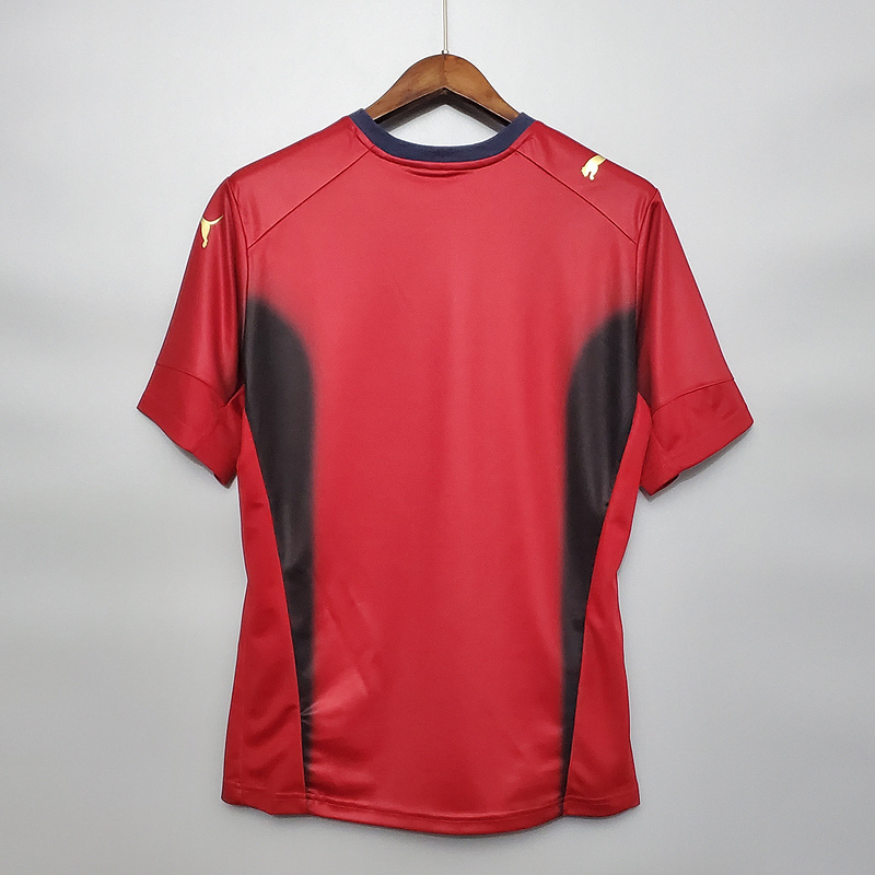 Retro 2006 Italy Red BUFFON  Football jersey retro