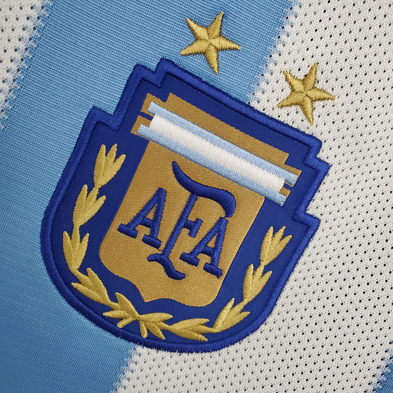 Retro 2010 Argentina home MESSI Football jersey retro