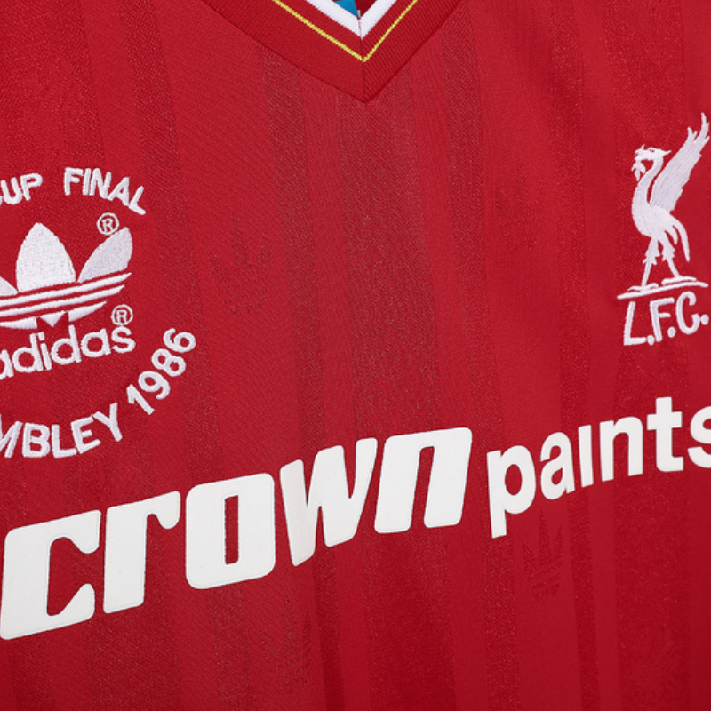 Retro 1986-87 Liverpool Home Football jersey retro