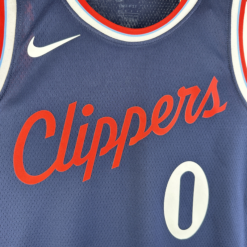 2025 NBA LA Clippers (0 WESTBROOK) Basketball Jersey