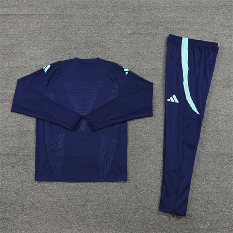 2024-25 Arsenal Royal Blue Long Sleeve Training Suit