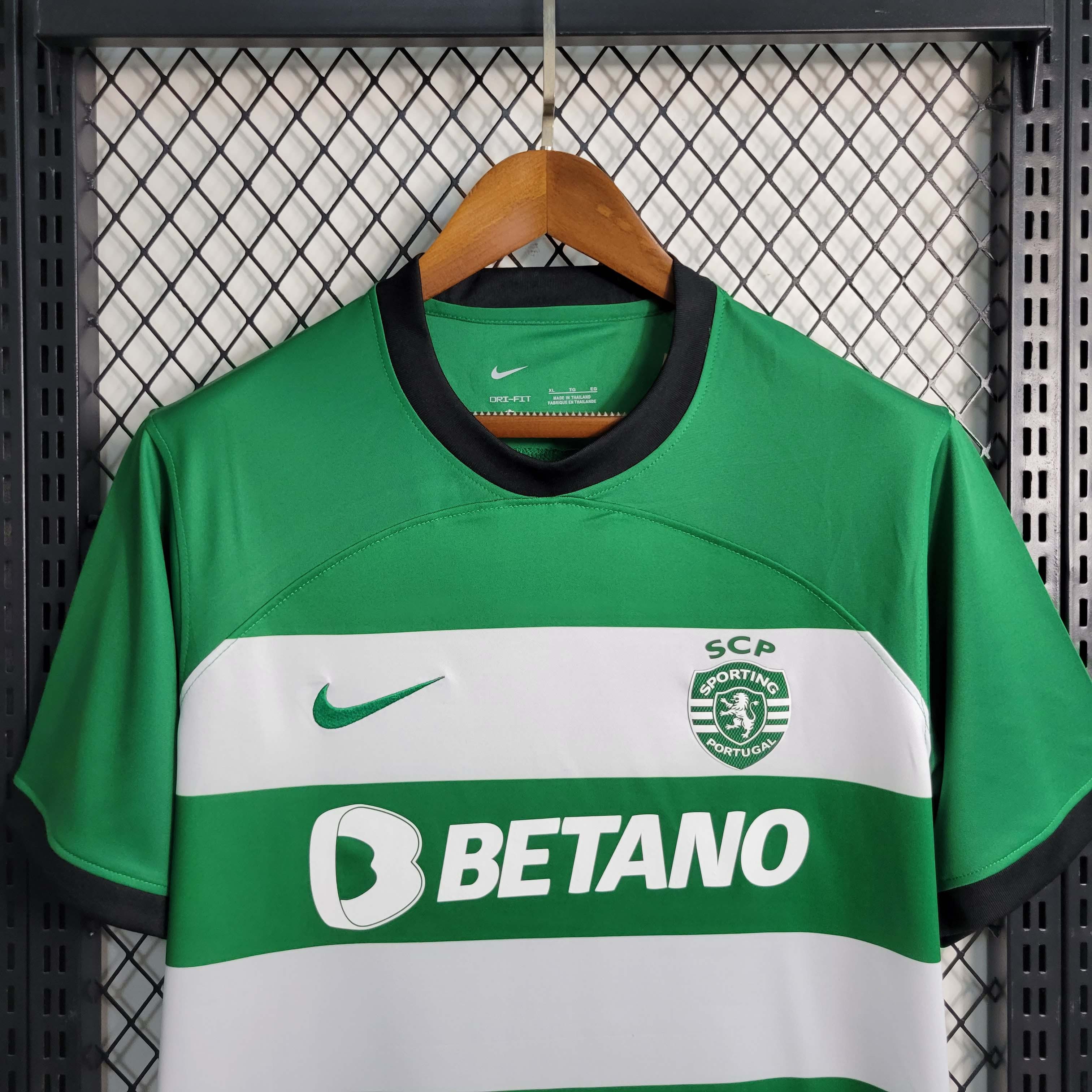2023-24 Sporting Lisbon Home Football Shirt