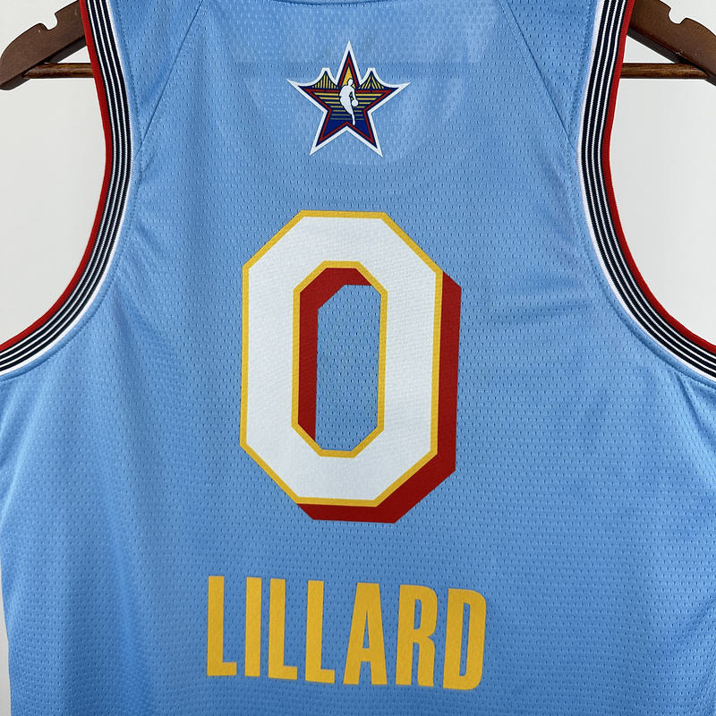 2025 NBA All Star Game 0 LILLARD Basketball Jersey