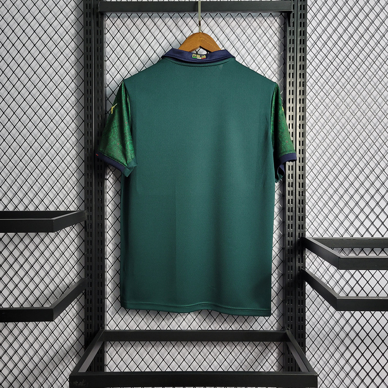 2020 Italy 3rd Away Green BERNARDESCHI IMMOBILE CHIESA CHIELLINI ZANIOLO INSIGNE Shirt Football jersey