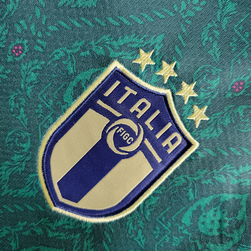 2020 Italy 3rd Away Green BERNARDESCHI IMMOBILE CHIESA CHIELLINI ZANIOLO INSIGNE Shirt Football jersey
