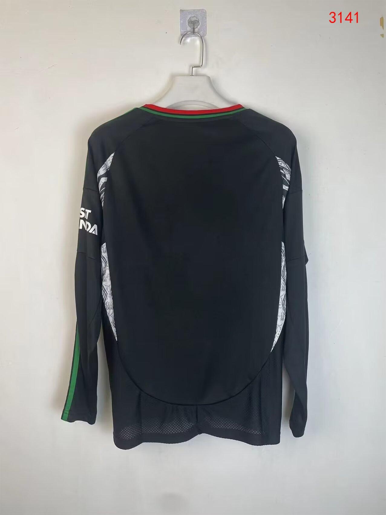 2024-25 Arsenal Away Long Sleeve football jersey