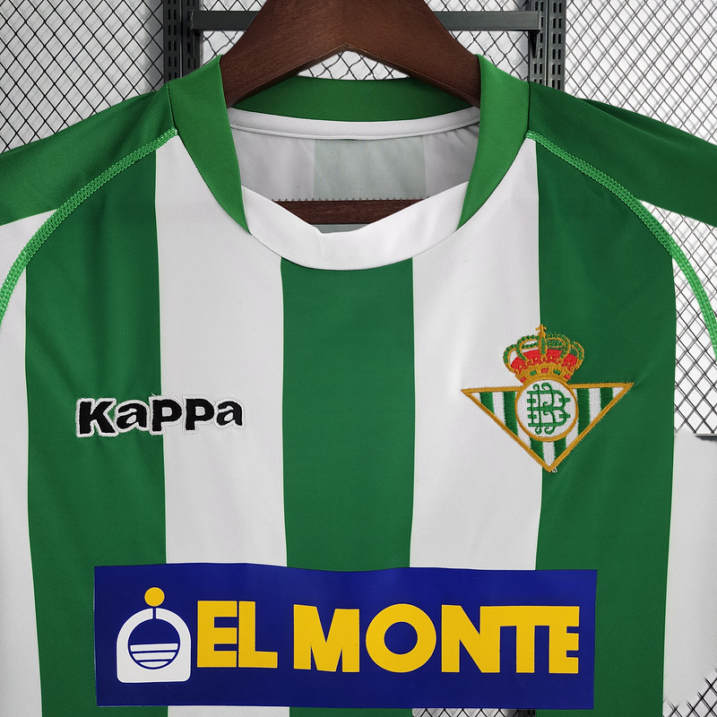 Retro 2001-02 Real Betis home retro football jersey retro