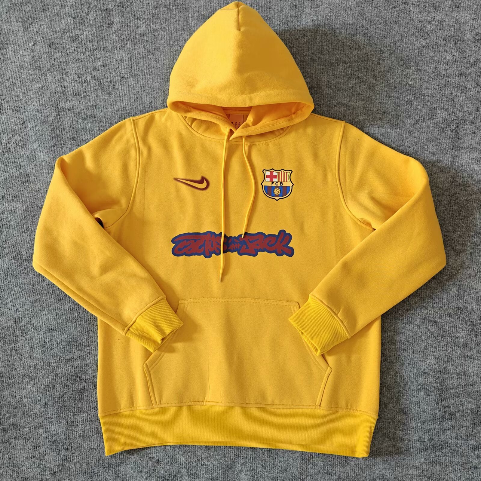 2024-25 Barcelona Travis Scott to feature on the Clásico jersey in conjunction with Spotify Casual Sweaters