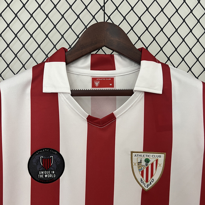 Retro 1984 Athletic Bilbao Home Football jersey