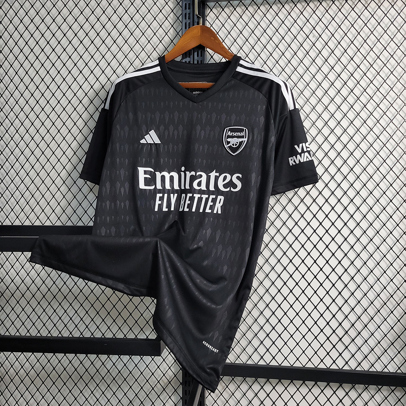 2023-24 Arsenal Black Goalkeeper Football jersey