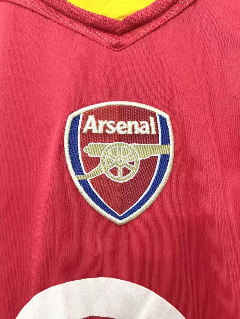 Retro 2004-05 Arsenal Home BERGKAMP ADAMS HENRY Football jersey retro