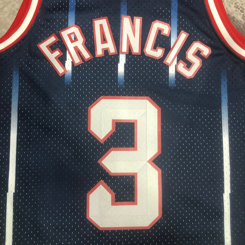 1999-00 NBA Houston Rockets 3 FRANCIS Basketball jersey