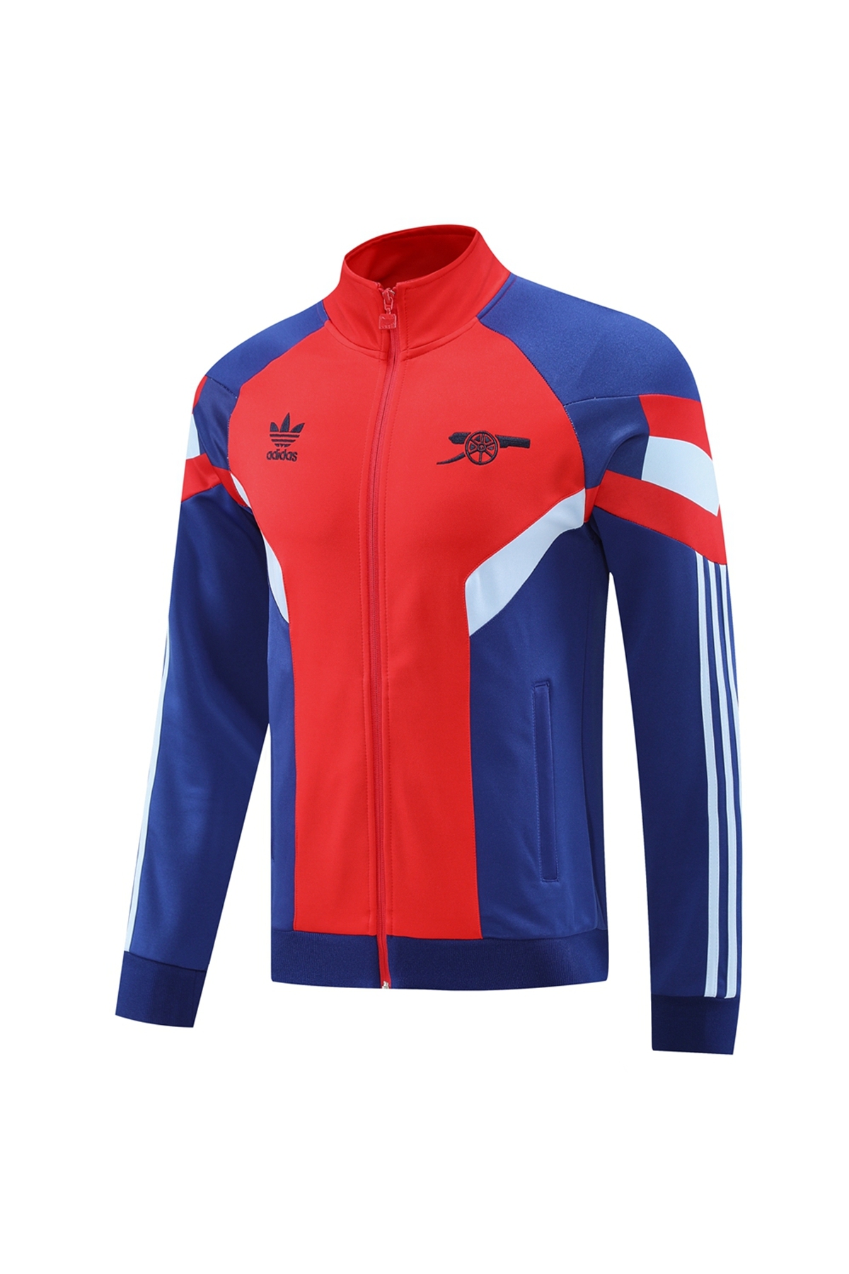 2024-25 Arsenal 06 Red and Blue Jacket Set S-2XL