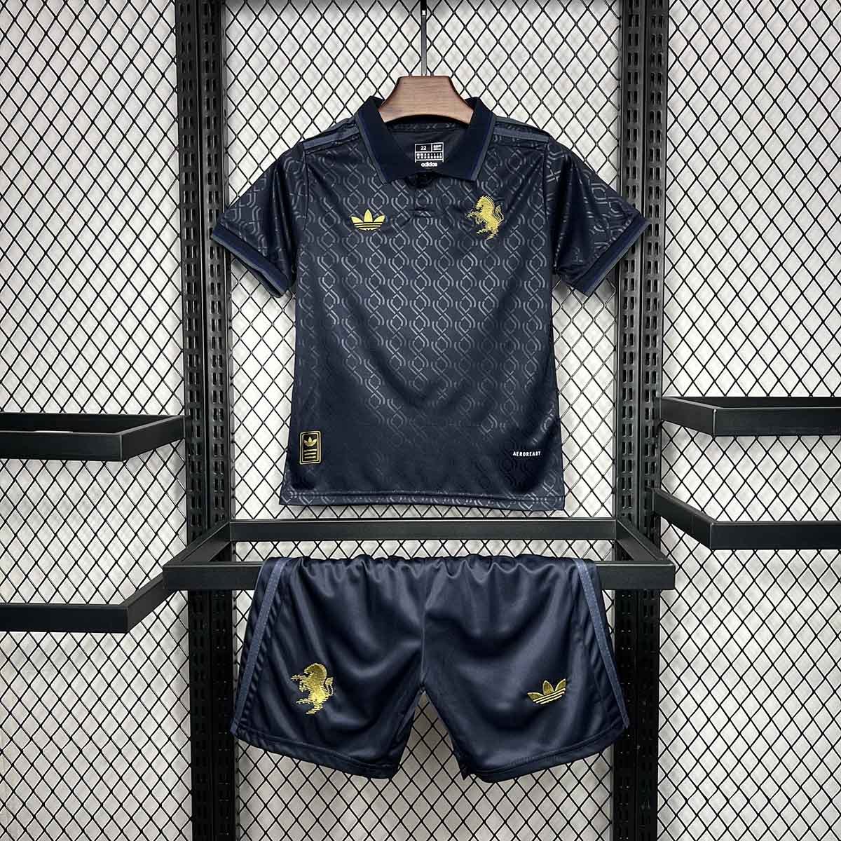 2024-25 Juventus Third Away Kids Kit Football jersey