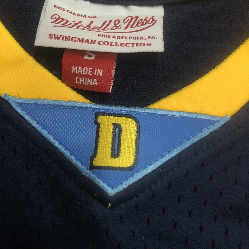 2006-67 NBA Denver Nuggets 3 IVERSON Basketball jersey