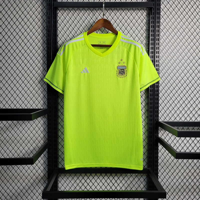 22-23 Argentina grass green goalkeeper