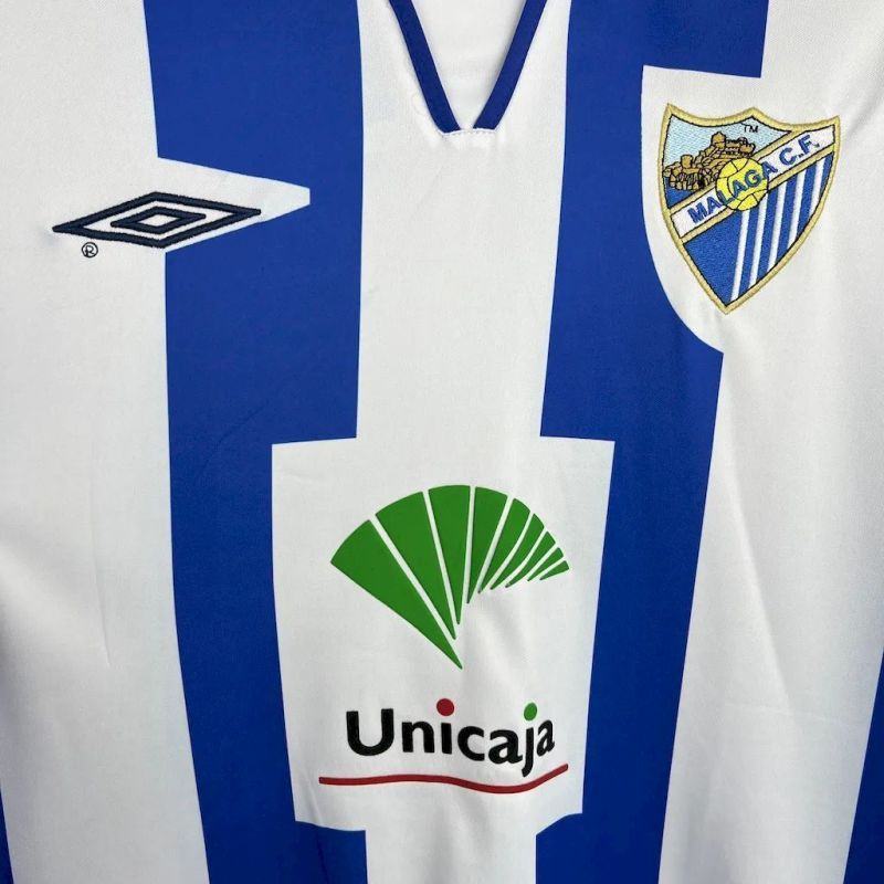 Retro 2005-06 Malaga Home Football jersey Retro