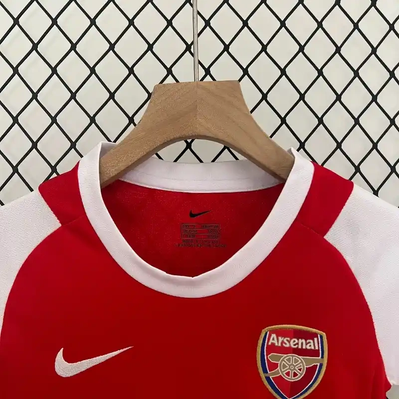 Retro 2002-04 Arsenal Home Kids BERGKAMP ADAMS HENRY Football jersey retro