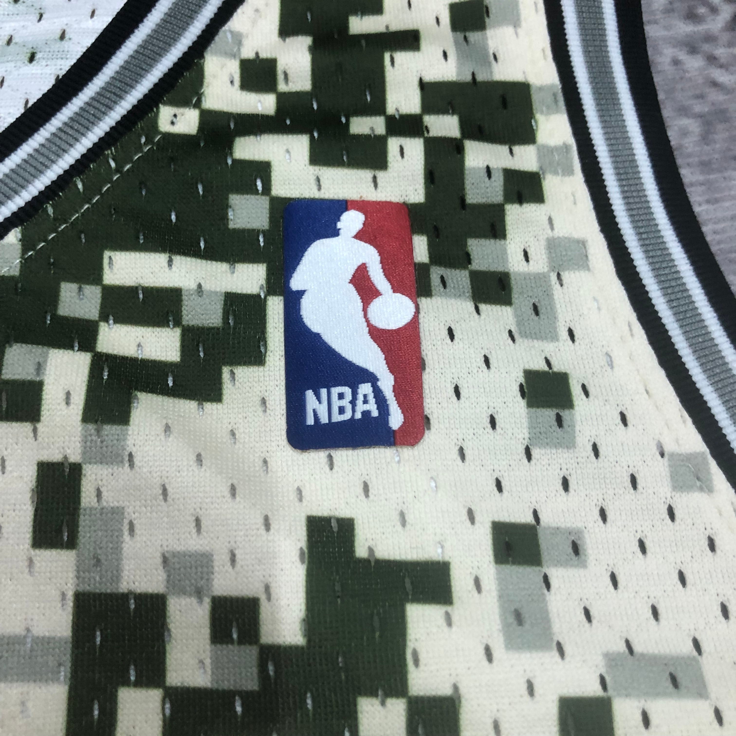 MN Jersey San Antonio Spurs 13-14 Season Camouflage No. 21 Duncan