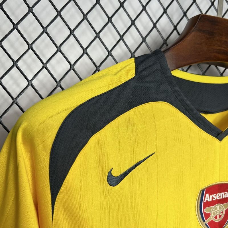 Retro 2005-06 Arsenal Away Long Sleeve BERGKAMP ADAMS HENRY Football jersey retro