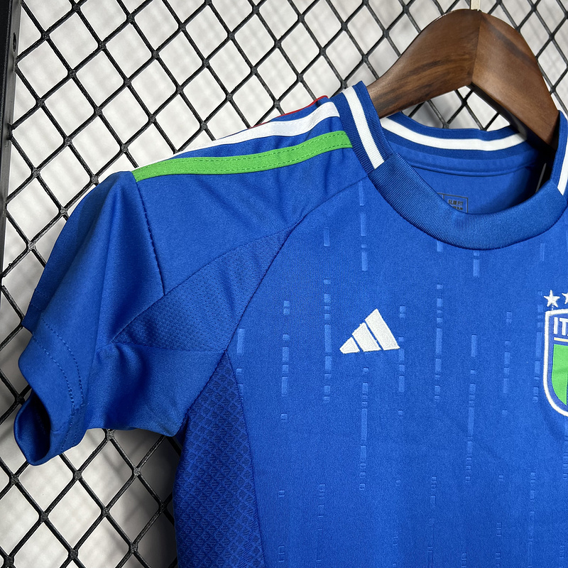 2024-25 Italy Home kids Football jersey