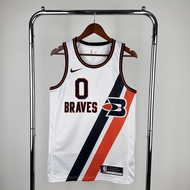 2020 NBA LA Clippers (0 WESTBROOK) Basketball Jersey