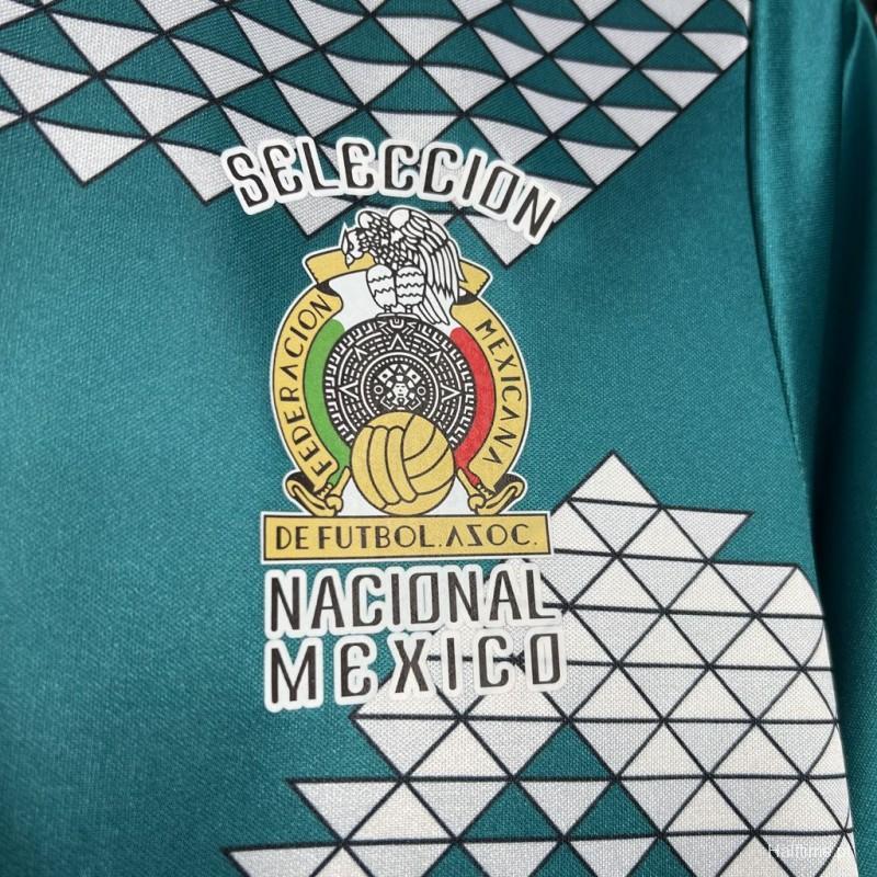 Retro 1990 Mexico home Football jersey retro