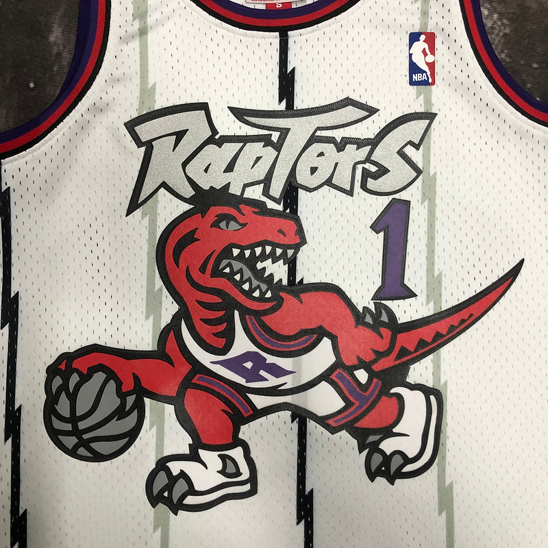 1998-99 NBA Toronto Raptors 1 MCGRADY  Basketball jersey