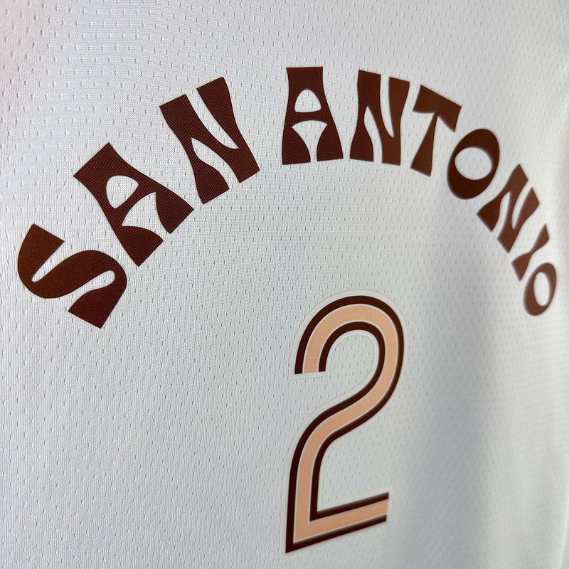 2024 NBA San Antonio Spurs 2 LEONARD Basketball Jersey