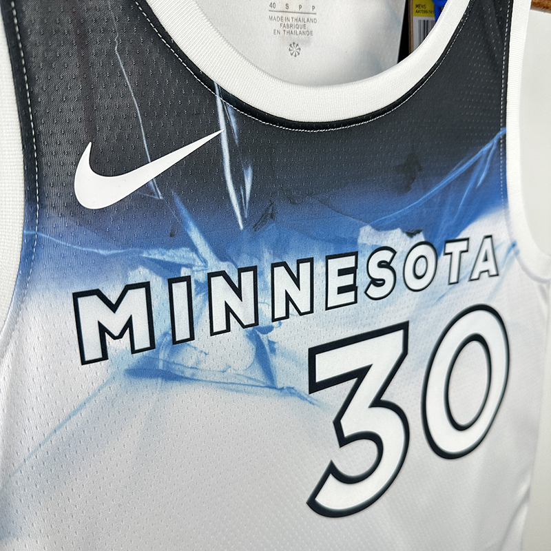 2025 NBA Minnesota Timberwolves 30 RANDLE Basketball Jersey