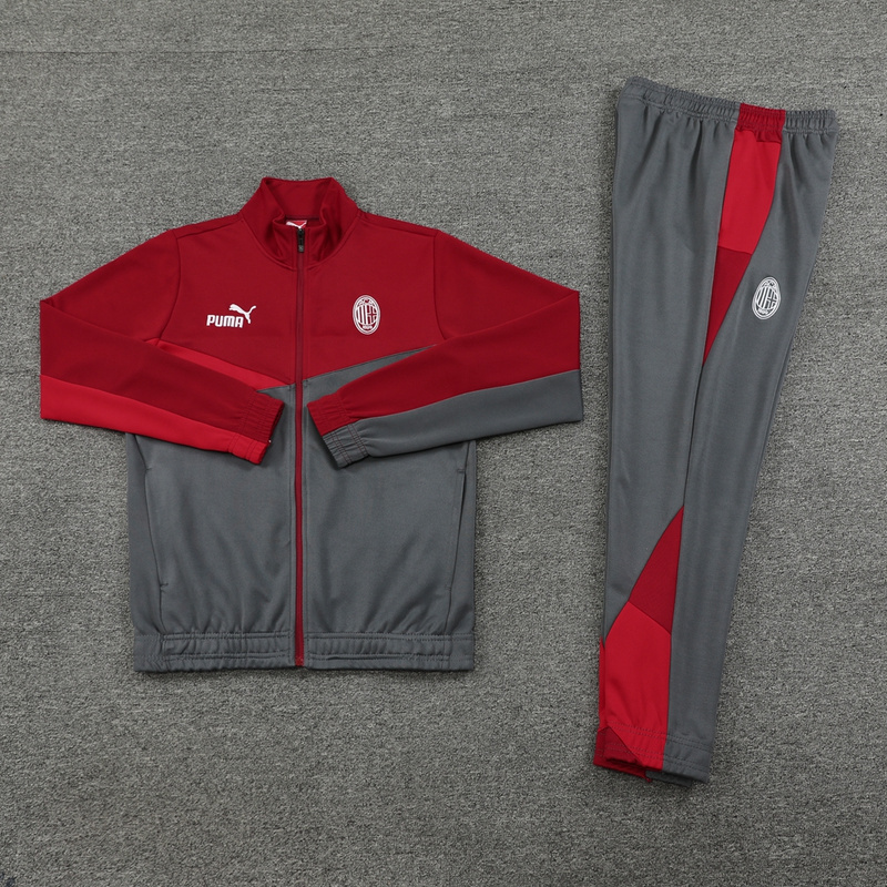 2024-25 AC Milan long-length jacket training suit