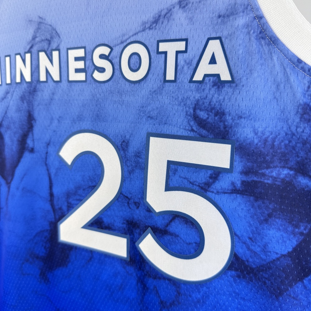 2024 NBA Minnesota Timberwolves 25 Rose Basketball Jersey