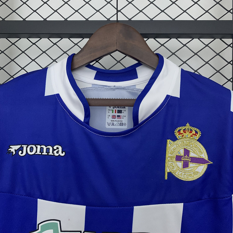 Retro 2003-04 Deportivo La Coruna Home Football jersey retro