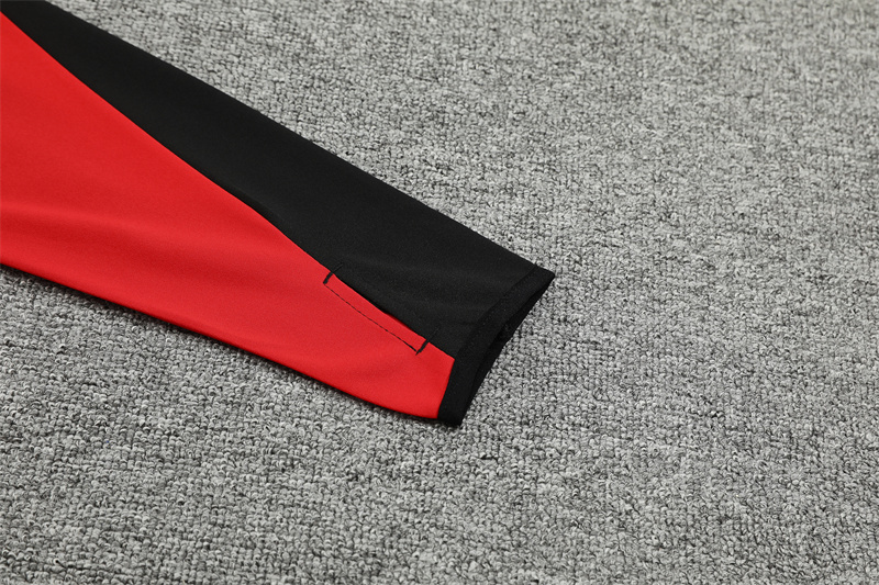2024-25 Arsenal Black Long Sleeve Training Suit