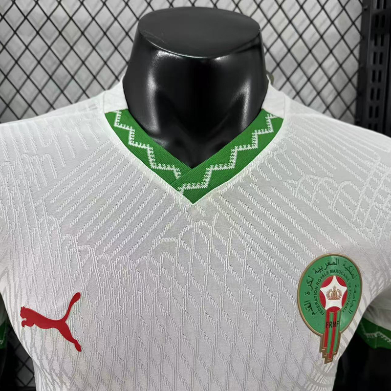 Player 2024 Morocco Away Football jersey