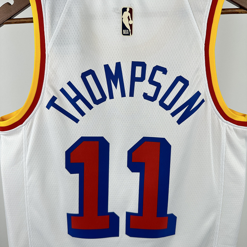 2025 NBA Golden State Warriors 11 THOMPSON Basketball Jersey