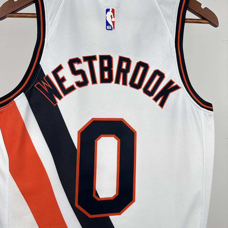 2020 NBA LA Clippers (0 WESTBROOK) Basketball Jersey