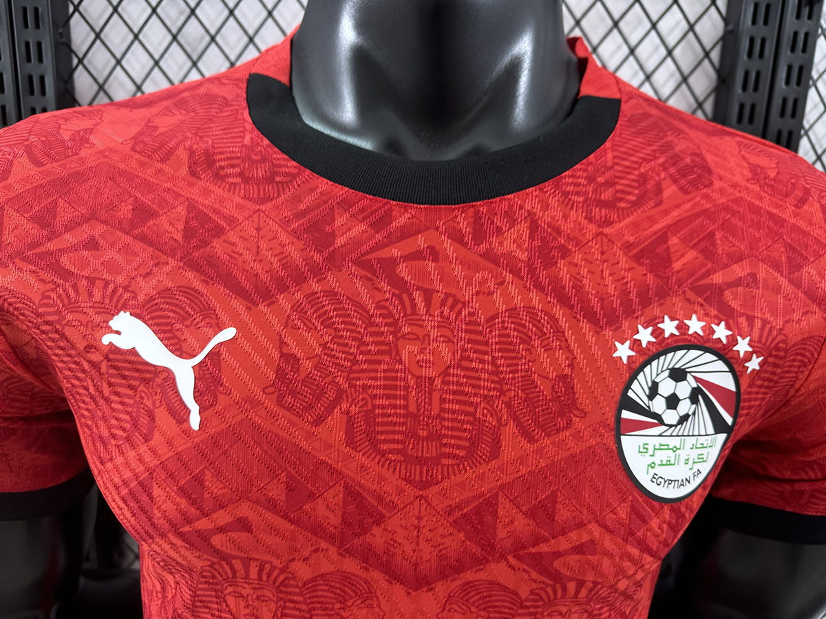 PLAYER 2024 Egypt Home Football jersey