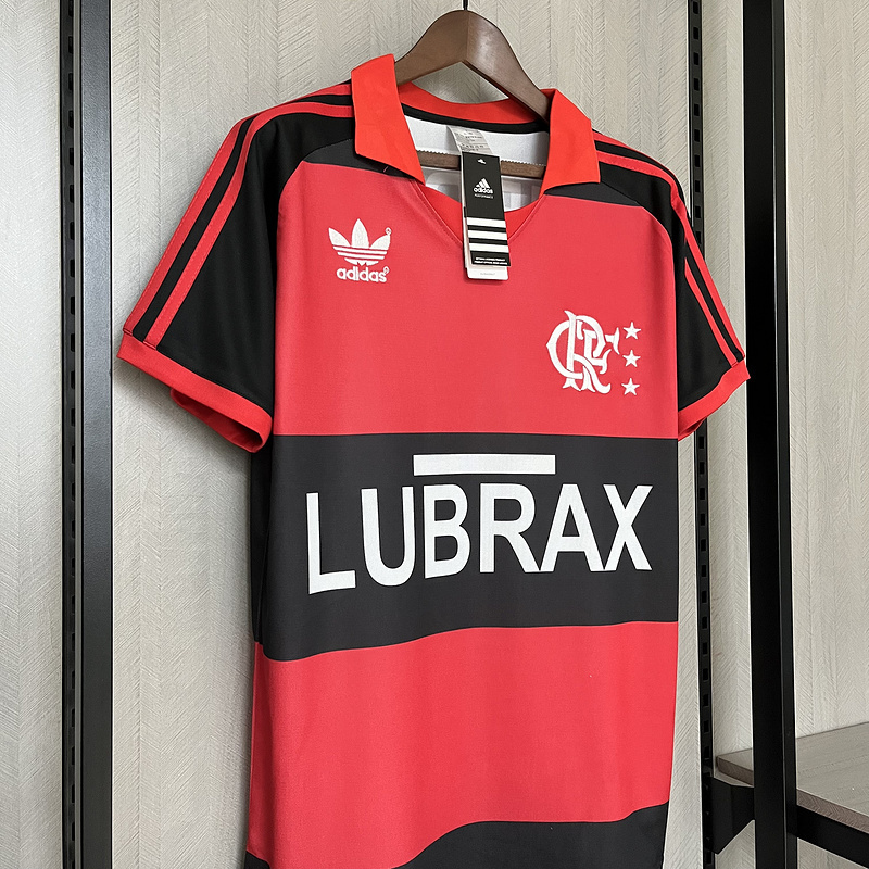 Retro 1986 Flamengo home Football jersey retro