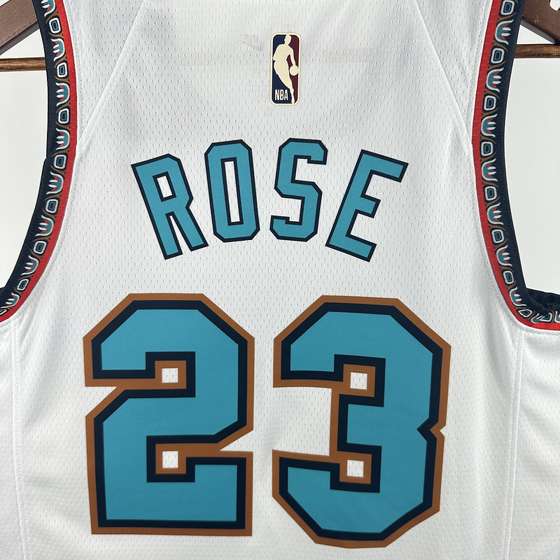 2025 NBA Memphis Grizzlies 23 ROSE Basketball Jersey