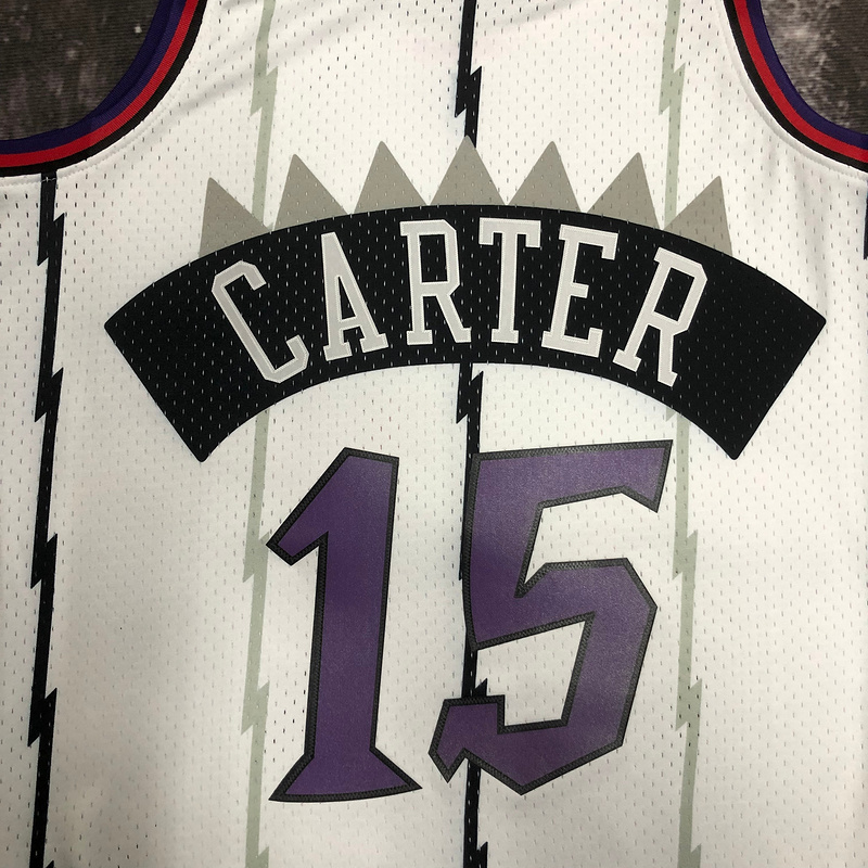 1998-99 NBA Toronto Raptors 15 CARTER  Basketball jersey